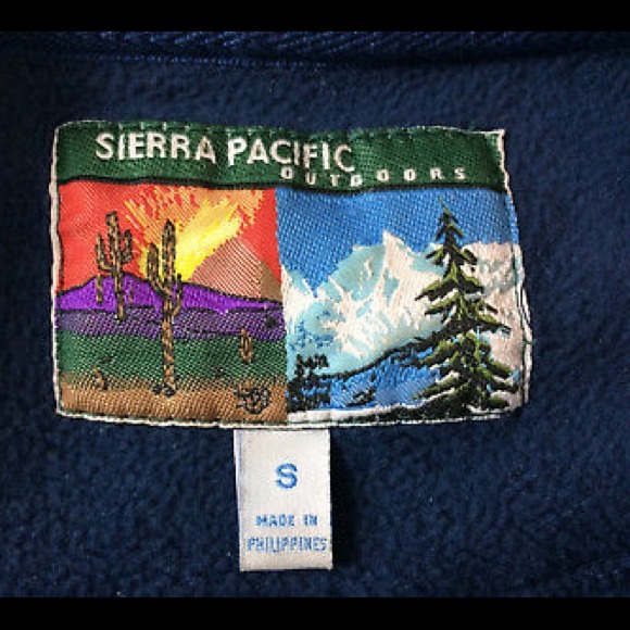 Sierra Pacific Navy Full-Zip Fleece Jacket SZ S - Picture 6 of 8
